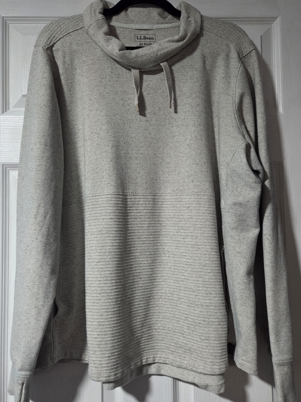 L.L. Bean Cozy Mixed Knits Pullover Womens Plus